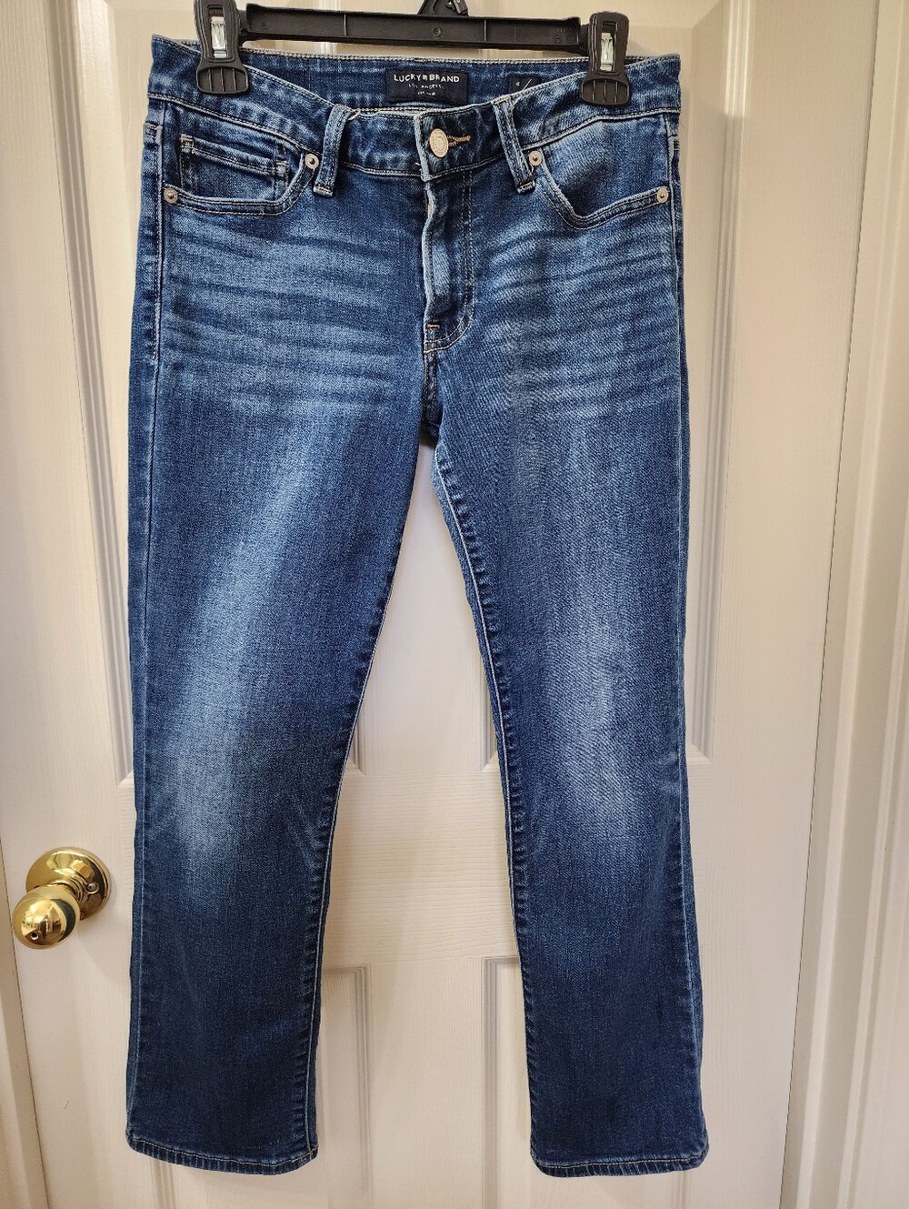 Lucky Brand Medium Blue Straight Leg Jeans